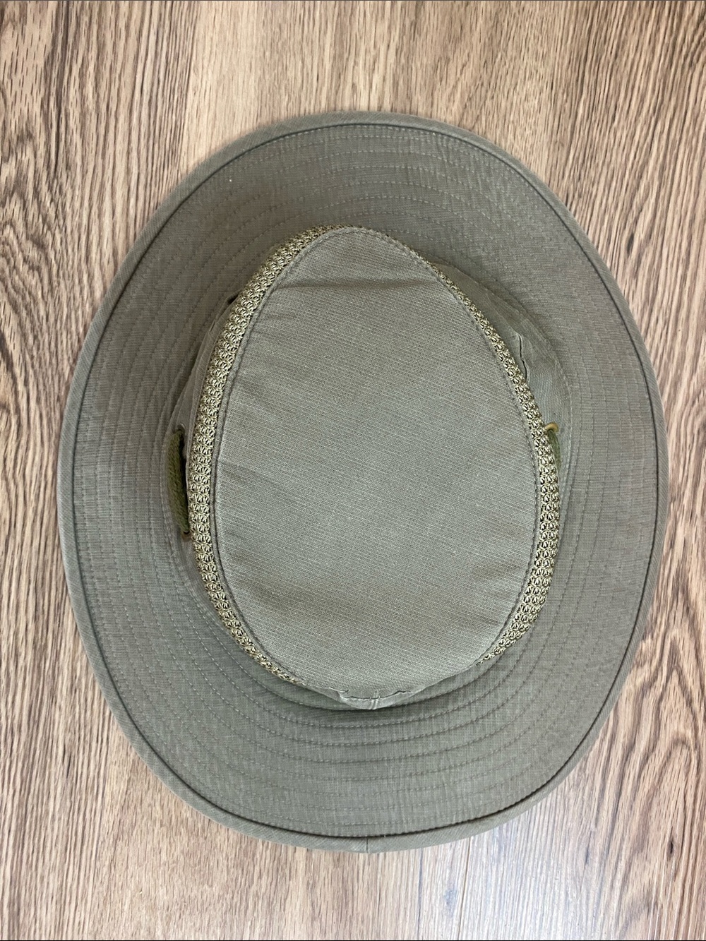 Tilley T4MO Organic Airflo Hiker Hat Gorpcore Olive 7 1/2 - Picture 4 of 16
